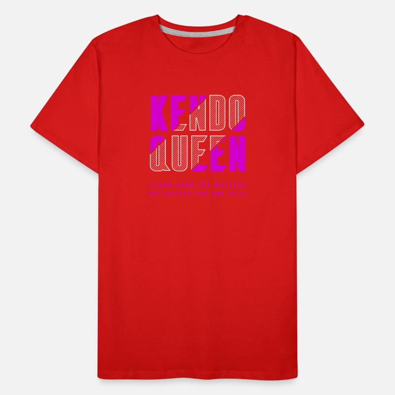 Kendo Queen Men's Premium Organic T-Shirt