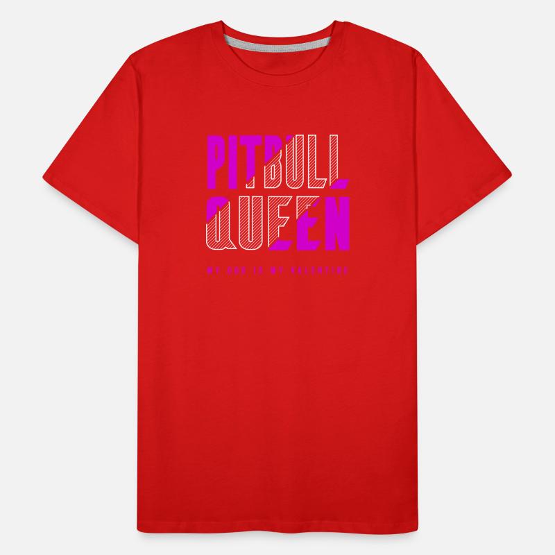 Reine du pitbull T-shirt bio Premium Homme