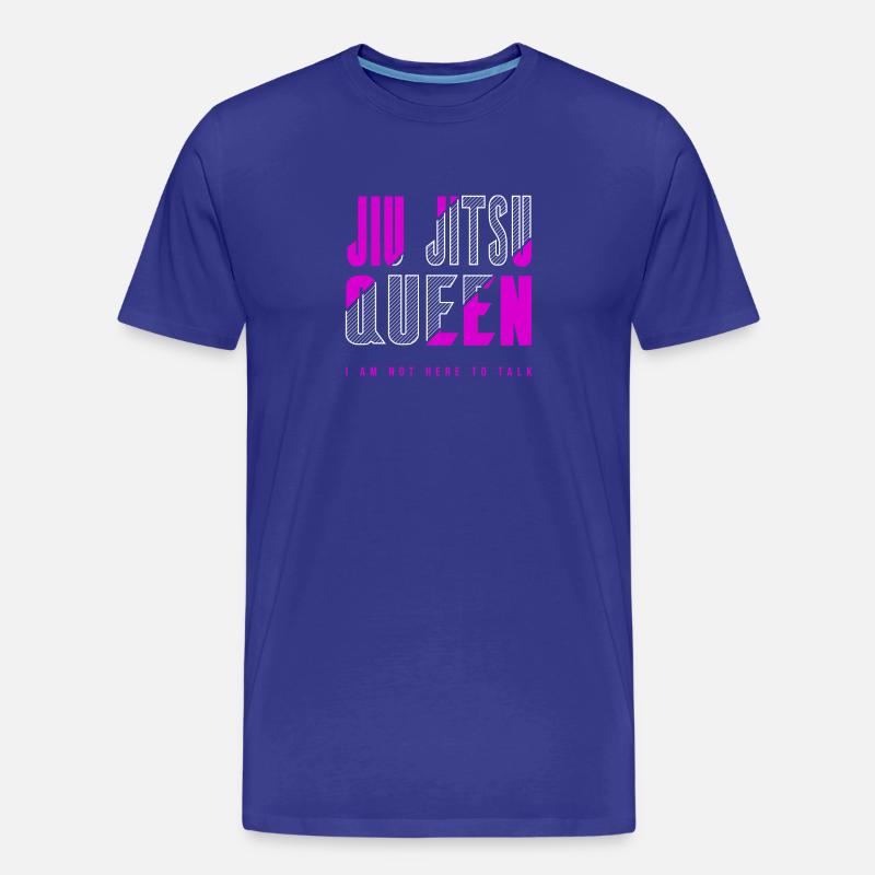 Jiu Jitsu Königin - Männer Premium Bio T-Shirt - Königsblau