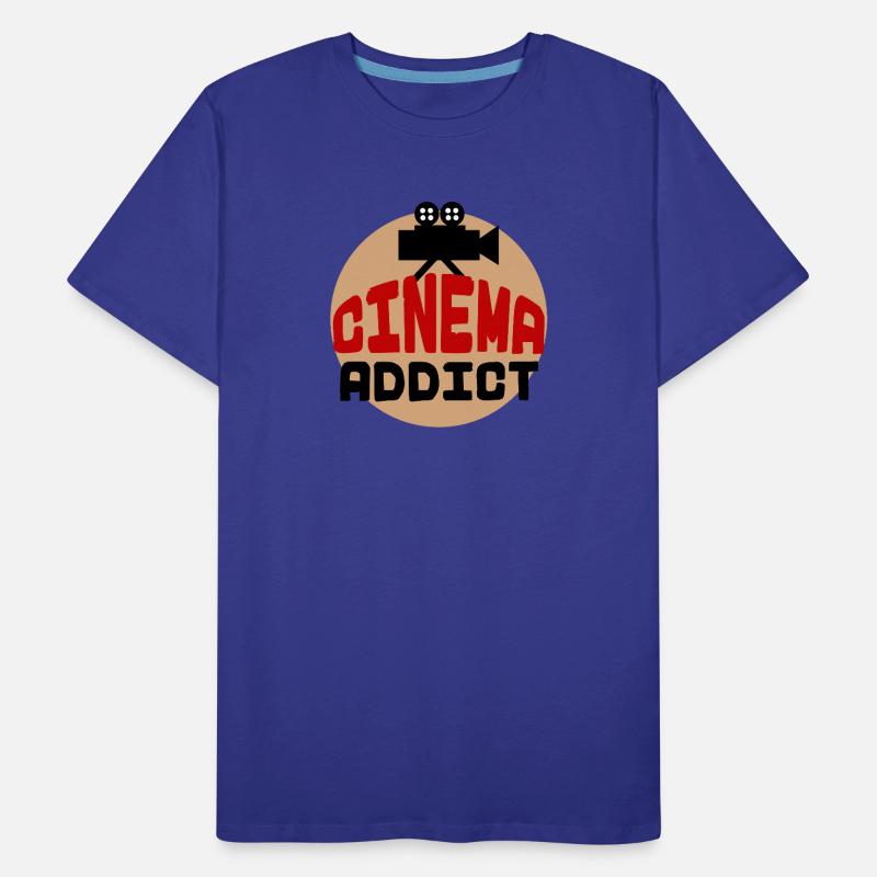 Films Déclaration Films Caméra Cinéma Soirée DVD T-shirt bio Premium Homme