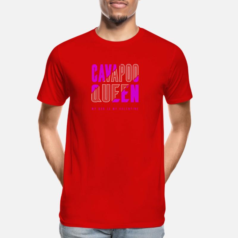Reine de Cavapoo T-shirt bio Premium Homme