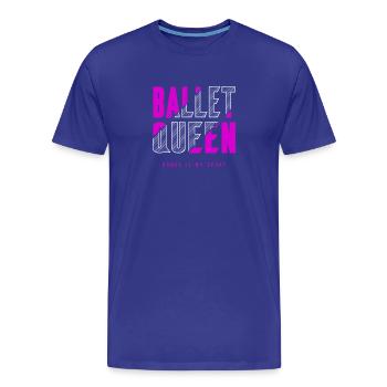 Reine du ballet - T-shirt bio Premium Homme - bleu roi - Devant - Damien (186cm)