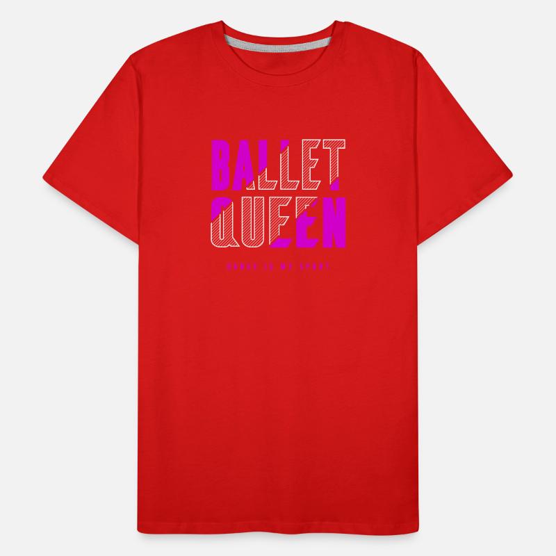 Ballet Queen Men's Premium Organic T-Shirt