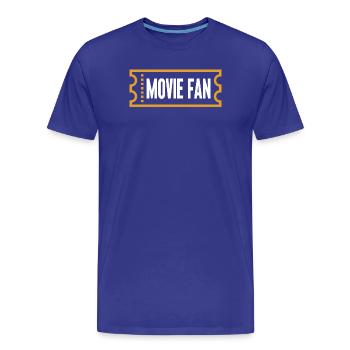 Cinéma Night Movies Déclaration Movie Night Movies Theatre - T-shirt bio Premium Homme - bleu roi - Devant - Damien (186cm)