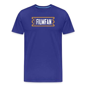 Movies Kino Movie Night Statement Dvd Abend Filme - Männer Premium Bio T-Shirt - Königsblau - Vorne - Damien (186cm)
