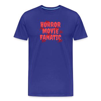Cinéma Nuit Cinéma Cinéma de nuit Déclaration Films - T-shirt bio Premium Homme - bleu roi - Devant - Damien (186cm)
