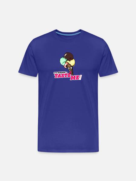 It's Summer – Taste Me! - Men's Premium Organic T-Shirt - royal blue