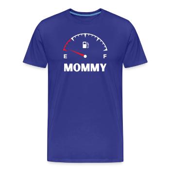 Mommy daddy baby match t shirt - T-shirt bio Premium Homme - bleu roi - Devant - Damien (186cm)
