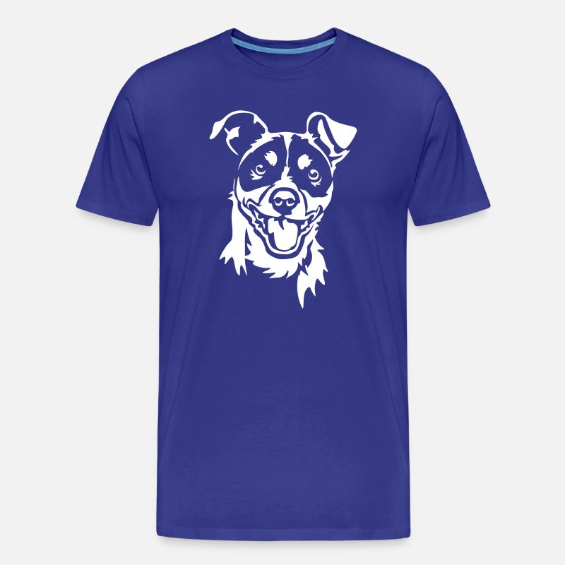 Bodeguero Andaluz Kopf "Black Edition" - Männer Premium Bio T-Shirt - Königsblau