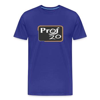 Professeur - T-shirt bio Premium Homme - bleu roi - Devant - Damien (186cm)