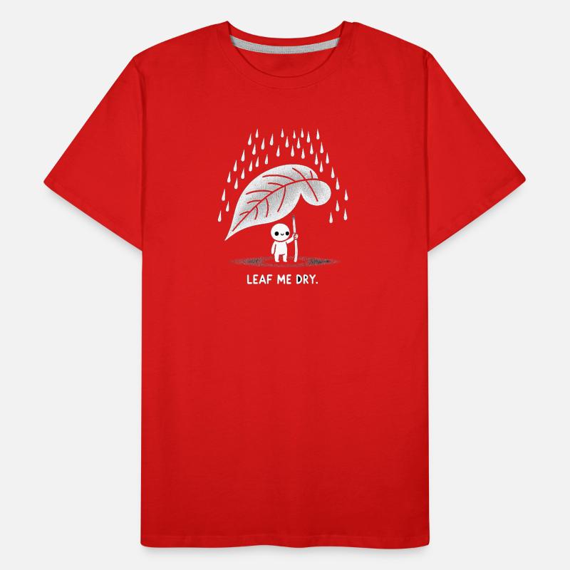 Leaf Me Dry T-shirt bio Premium Homme