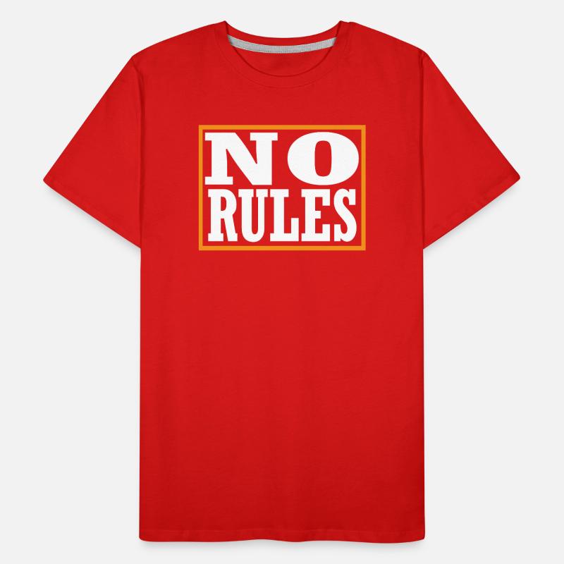 Pas de règles T-shirt bio Premium Homme