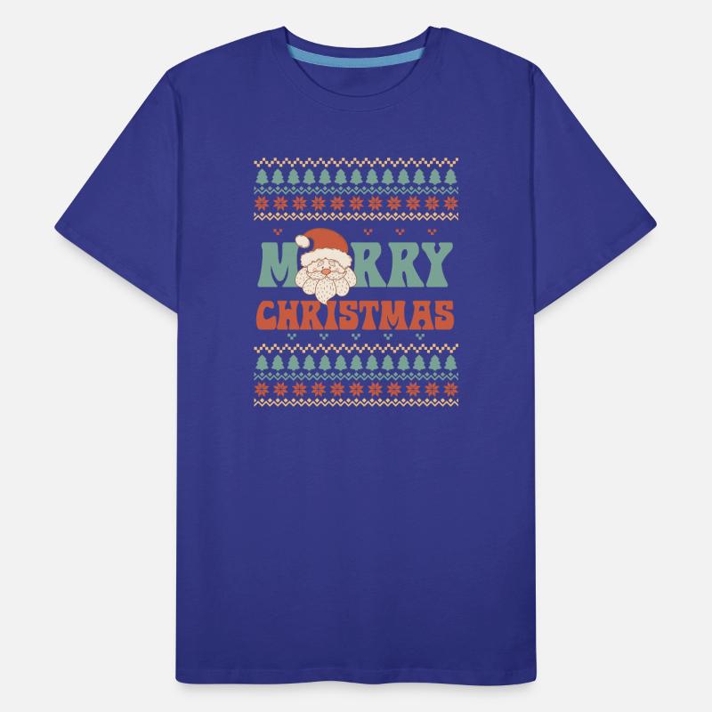 Hässlicher Weihnachtspullover Männer Premium Bio T-Shirt