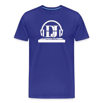 DJ Design Club Electro DJ Technoparty - T-shirt bio Premium Homme - bleu roi - Devant - Damien (186cm)