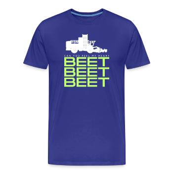 Récolteuse de betteraves T-shirt - T-shirt bio Premium Homme - bleu roi - Devant - Damien (186cm)