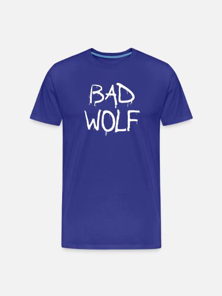 Bad Wolf - Männer Premium Bio T-Shirt - Königsblau