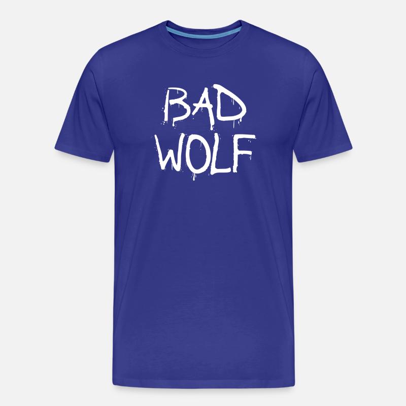 Bad Wolf - Männer Premium Bio T-Shirt - Königsblau
