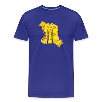 Sternzeichen Skorpion Symbol - Männer Premium Bio T-Shirt - Königsblau - Vorne - Damien (186cm)