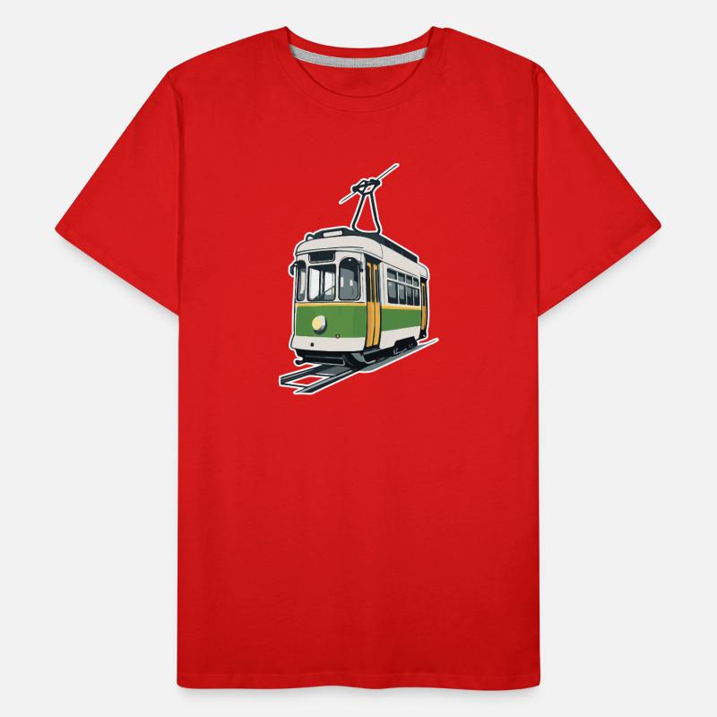 Tram Tram Train T-shirt bio Premium Homme