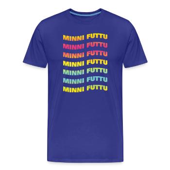 tee shirt minnie futtu tee shirt Sicile - T-shirt bio Premium Homme - bleu roi - Devant - Damien (186cm)