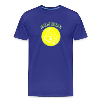 The last Dinosaur - Männer Premium Bio T-Shirt - Königsblau - Vorne - Damien (186cm)