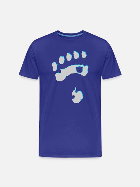 Eisbär 8 - Männer Premium Bio T-Shirt - Königsblau