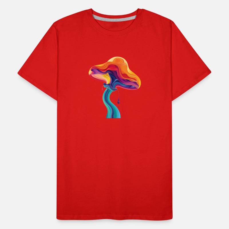 Classic Mushroom Männer Premium Bio T-Shirt