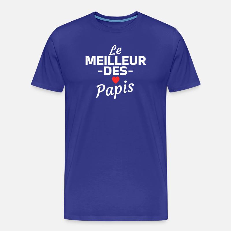 Das Beste unter den Opas - Männer Premium Bio T-Shirt - Königsblau