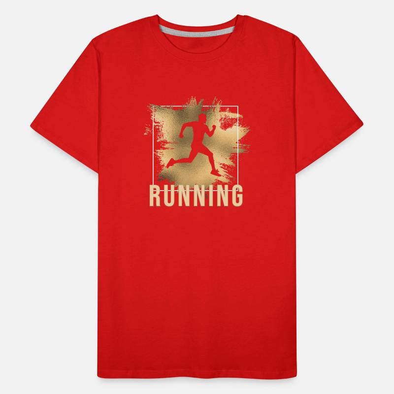 Running Männer Premium Bio T-Shirt