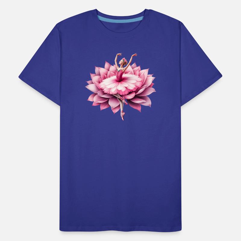 Ballet dancer with tutu Men's Premium Organic T-Shirt