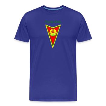 Puy de Dôme - Männer Premium Bio T-Shirt - Königsblau - Vorne - Damien (186cm)