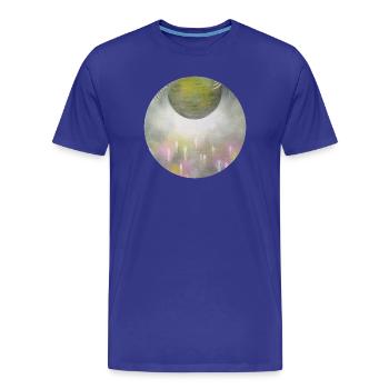 Into the light - Men's Premium Organic T-Shirt - royal blue - Front - Damien (186cm)