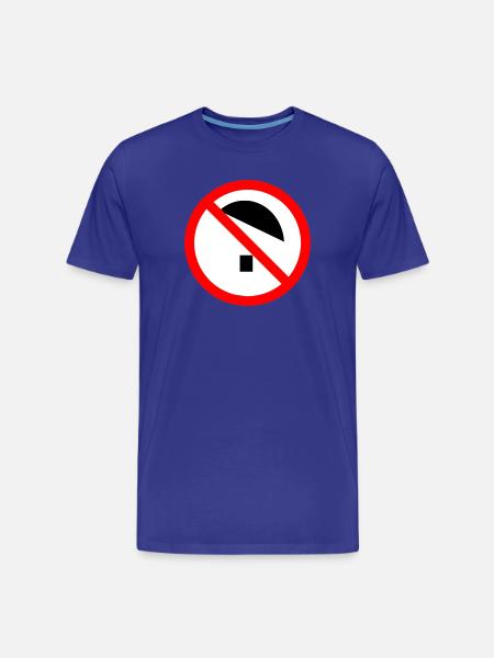 No Nazis - Männer Premium Bio T-Shirt - Königsblau