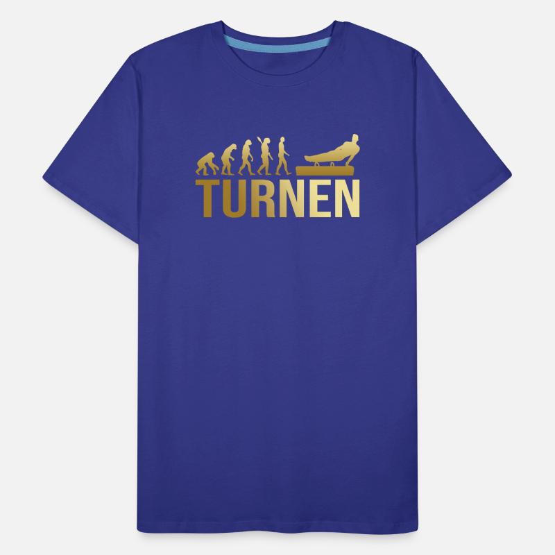 Evolution Turnen Männer Premium Bio T-Shirt