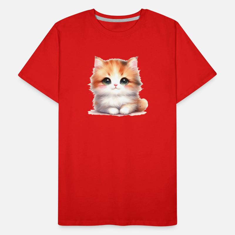 Chat mignon T-shirt bio Premium Homme