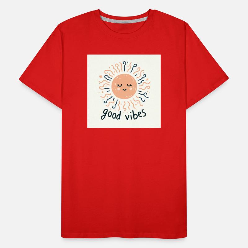Un soleil satisfait T-shirt bio Premium Homme