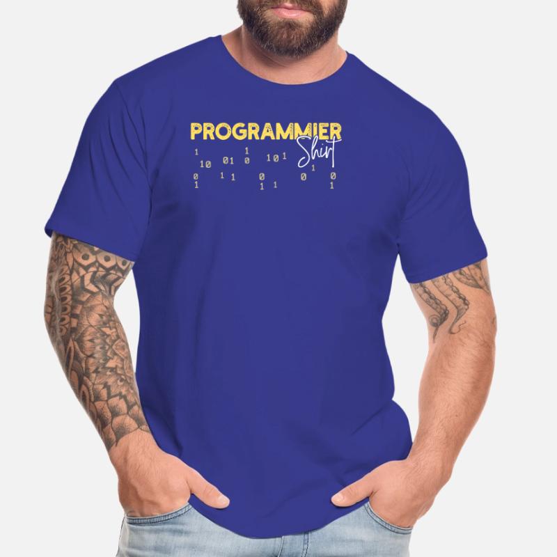 Developer Statement Coden Scripting Web Developer Men's Premium Organic T-Shirt