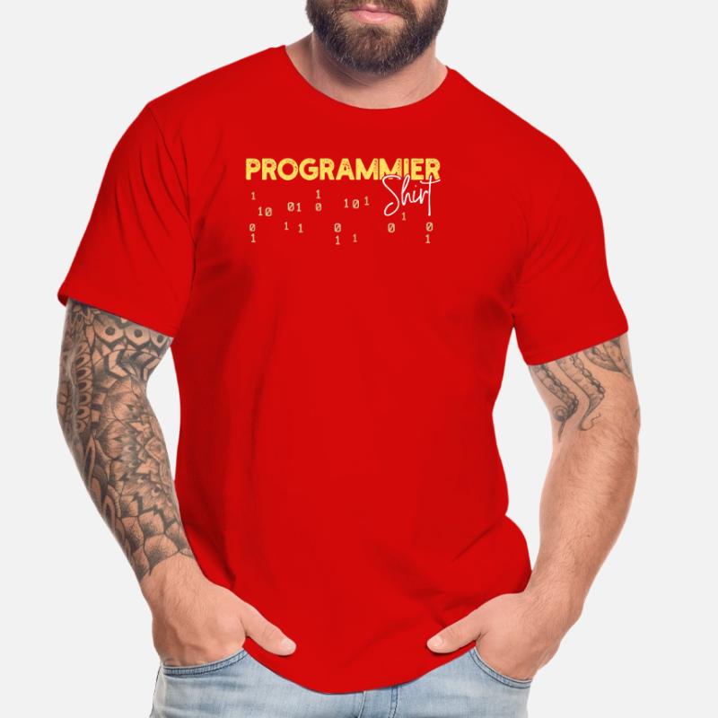 Developer Statement Coden Scripting Web Developer Men's Premium Organic T-Shirt