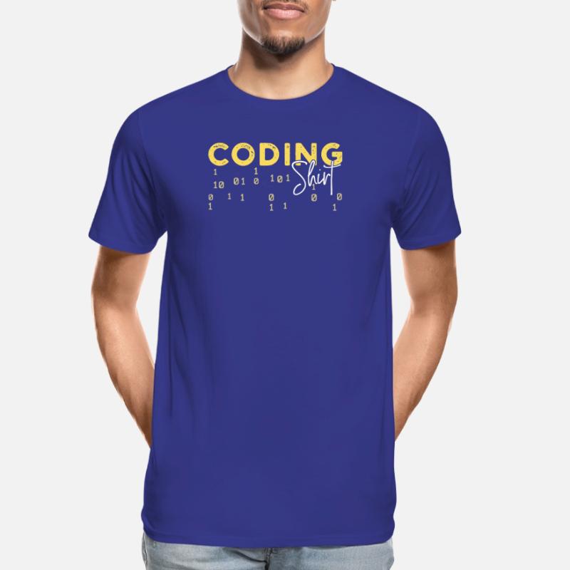 Coden Statement Développeur Programmeur Scripting T-shirt bio Premium Homme