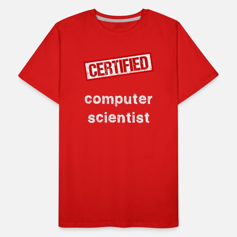 Computer scientist Men's Premium Organic T-Shirt