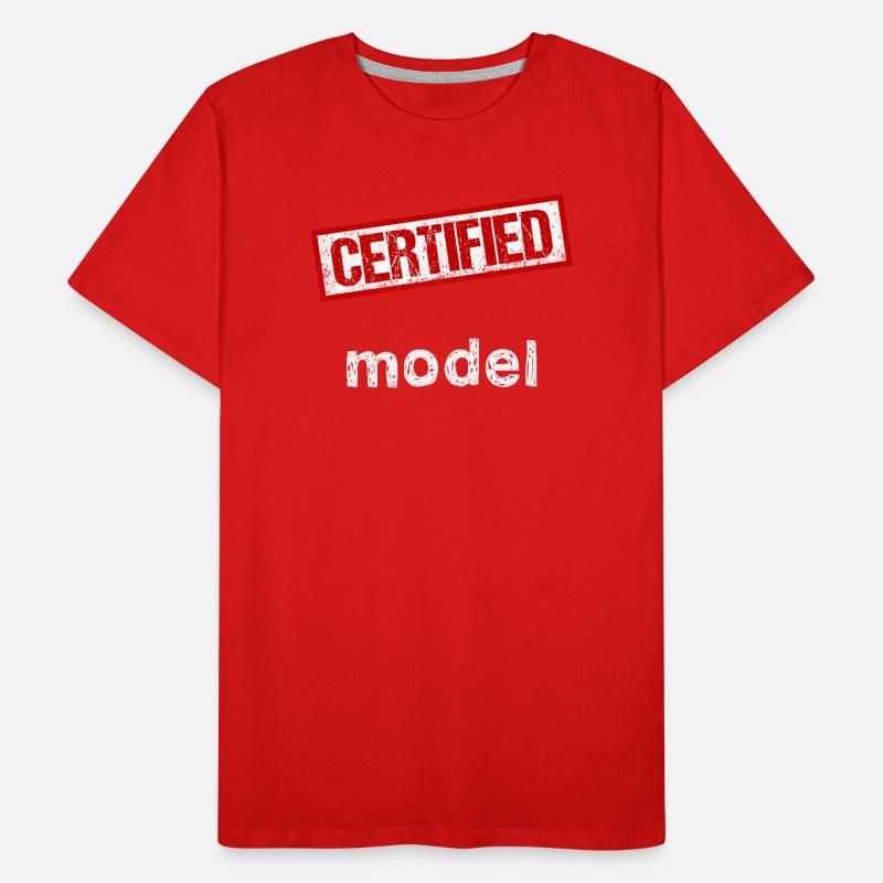 Modell Männer Premium Bio T-Shirt