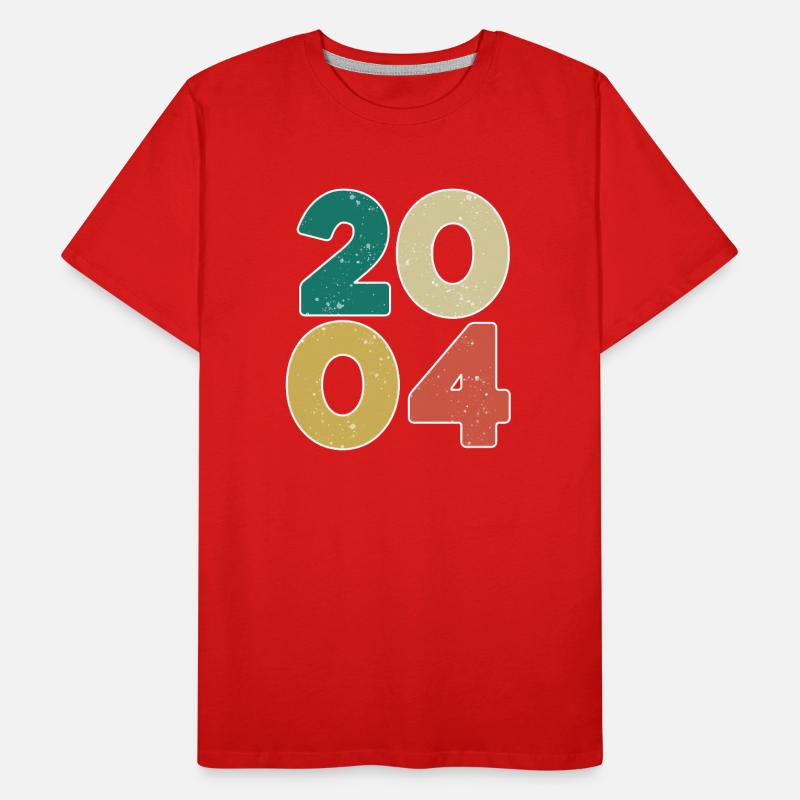 2004 - Année 2004 - Année 2004 T-shirt bio Premium Homme