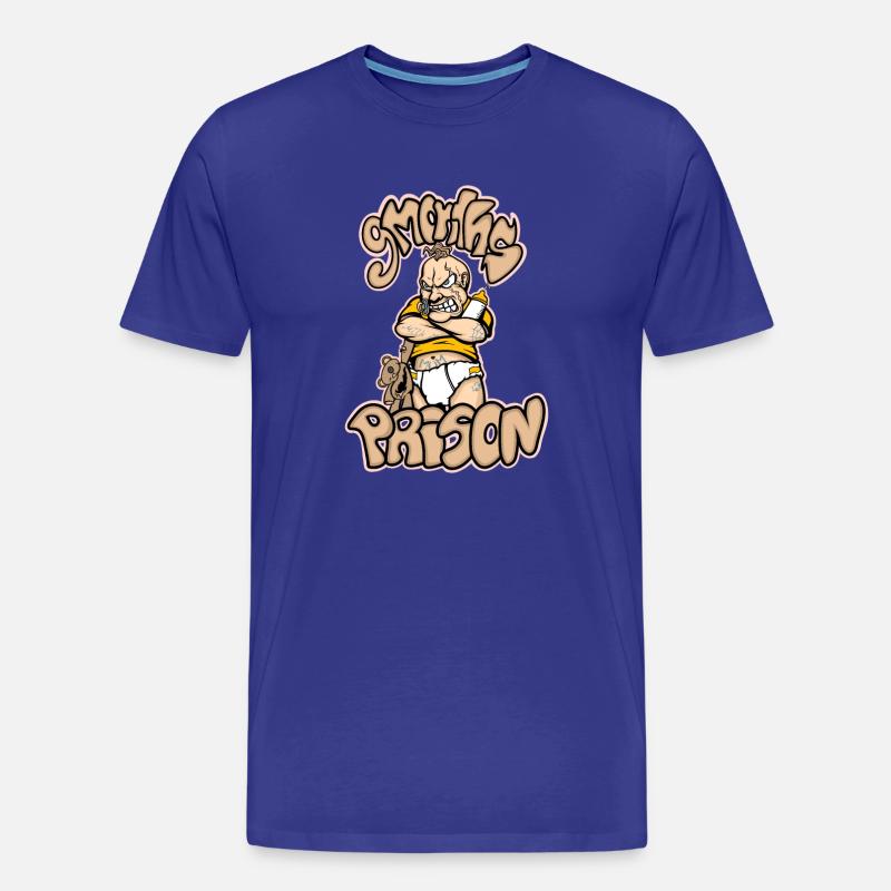9 Monate - Männer Premium Bio T-Shirt - Königsblau
