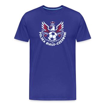 Polish football - Men's Premium Organic T-Shirt - royal blue - Front - Damien (186cm)