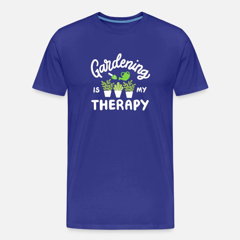 Garten Gartenarbeit - Männer Premium Bio T-Shirt - Königsblau