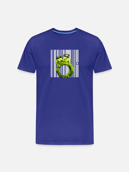 SPOT - STATUT - T-shirt bio Premium Homme - bleu roi