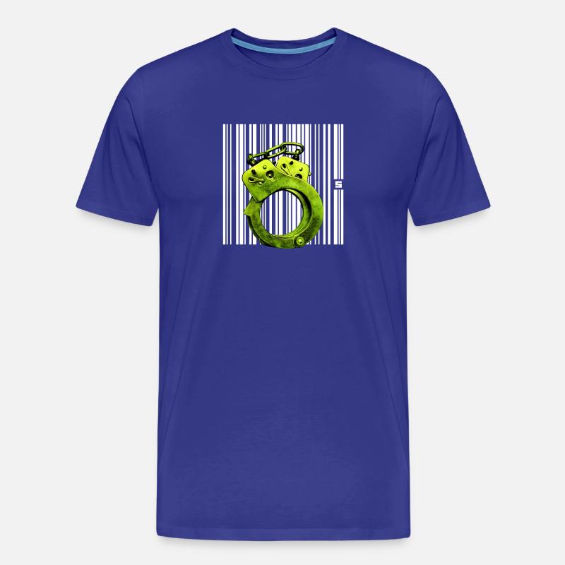 SPOT - STATUS - Männer Premium Bio T-Shirt - Königsblau