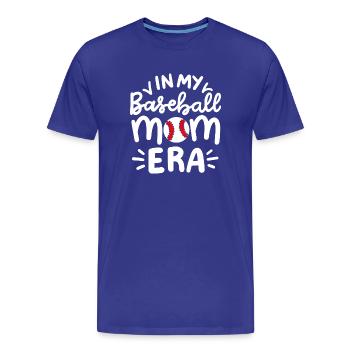 Baseball Baseball-Spieler - Männer Premium Bio T-Shirt - Königsblau - Vorne - Damien (186cm)