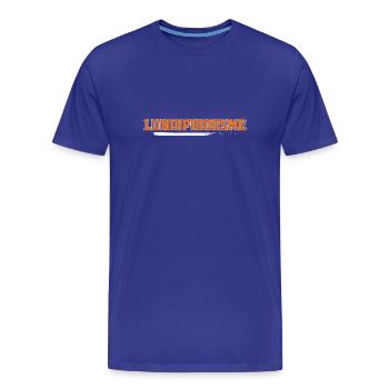 Montagsphobismus - Männer Premium Bio T-Shirt - Königsblau - Vorne - Damien (186cm)
