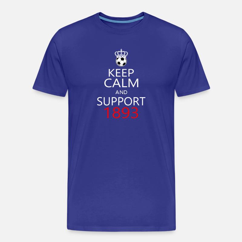 Support 1893 - Männer Premium Bio T-Shirt - Königsblau